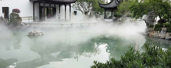 景觀噴泉工程-冷霧噴泉