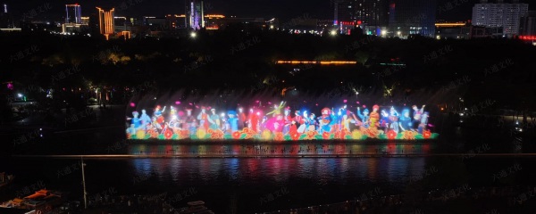 新疆克拉瑪依世紀(jì)公園音樂噴泉水秀